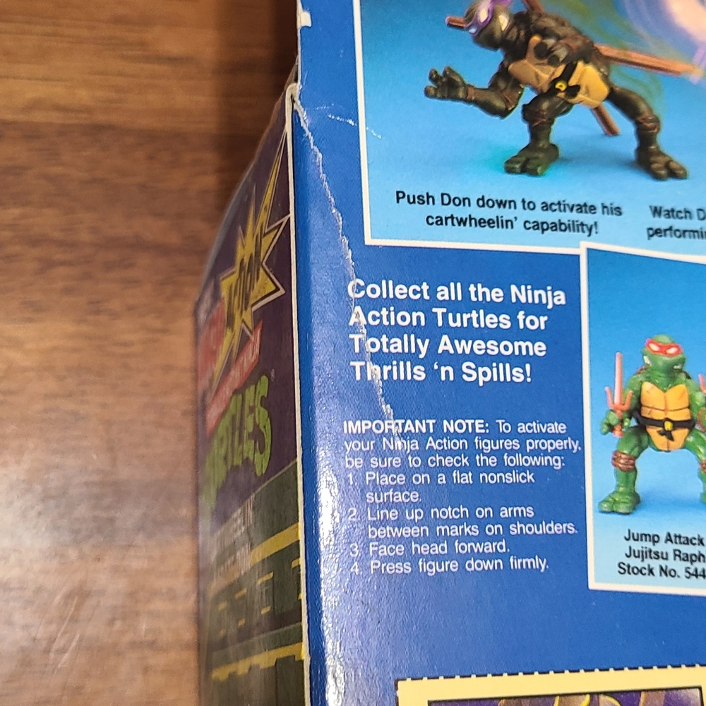 Ninja Turtles vintage cartwheelin karate Donatello - Picture 6 of 9